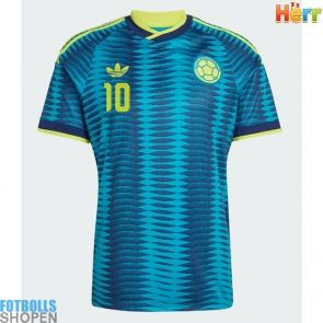 Billiga Colombia James Rodriguez #10 Bortatröja VM 2026 Kortärmad